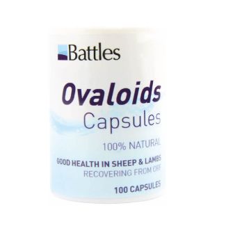 Battles Ovaloids Capsules For Sheep Pack Of 100