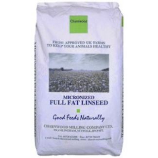 Charnwood Micronised Full Fat Linseed Meal Horse Feed 20kg