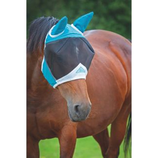 Shires FlyGuard Pro Fine Mesh Fly Mask With Ears