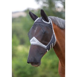 Shires Fine Mesh Fly Mask With Ears & Nose