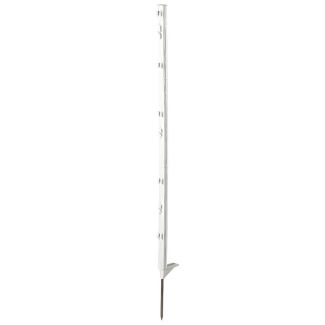 Rutland Electric Fencing White Poly Post 84cm