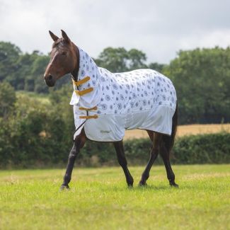 Shires Tempest Original Dandelion Combo Fly Rug Dandelion Print - Chelford Farm Supplies