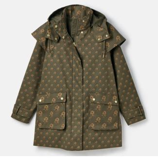 Joules Womens Edinburgh Coat Green