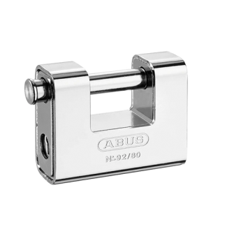 ABUS 92 Series Monoblock Shutter Carded Key Padlock 80mm