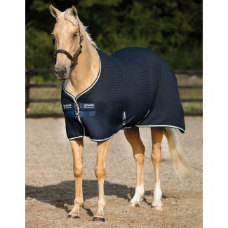 Horseware Rambo Techni-Waffle Cooler Rug Navy