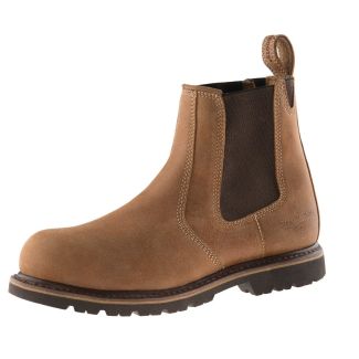 Buckler Steel Dealer Boot Brown B1151