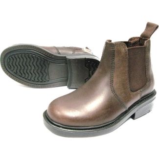 Oaktrak Walton Kids Dealer Boots Waxed Brown