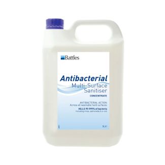 Battles Antibacterial Multi-Surface Sanitiser 5ml