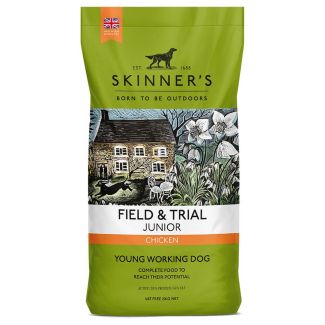 Skinners Field & Trial Junior Chicken Dry Dog Food 15kg