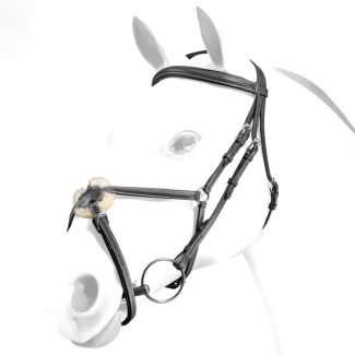 Equipe Emporio Grackle Bridle Silver Fittings - Chelford Farm Supplies