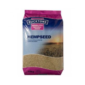 Bucktons Bird Hempseed 15kg 