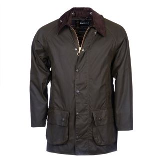 Barbour Mens Classic Beaufort Wax Jacket Olive