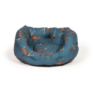 Danish Design Woodland Stag Deluxe Slumber Dog Bed - Chelford Farm Supplies
