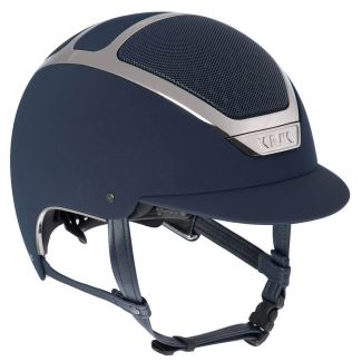 KASK Dogma Chrome Light Riding Helmet Navy/Silver