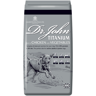 Dr John Dog Food Titanium 15kg