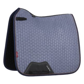 LeMieux Suede Dressage Saddle Pad Jay Blue