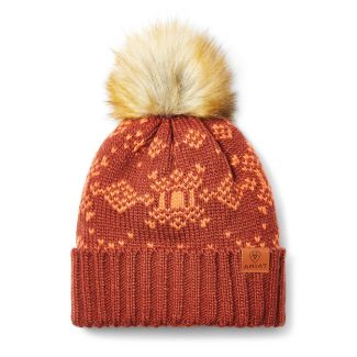 Ariat Patrona Faux Fur Pom Beanie