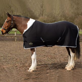 Gallop Equestrian Jersey Cooler Rug - Black