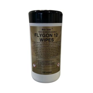 Gold Label Flygon 12 Wipes (Pack of 100)