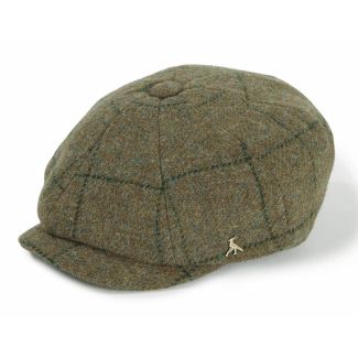 Hicks & Brown Felsham Tweed Baker Boy Cap