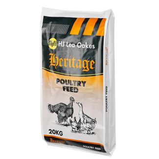 HJ Lea Oakes Poultry Growers Pellets 20kg - Chelford Farm Supplies