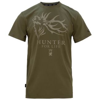 Swazi Unisex Hunter For Life T-Shirt - Olive