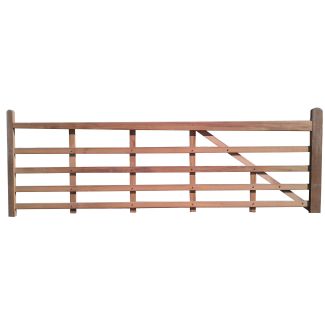 Meranti Timber Entrance Gate