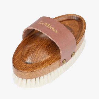 LeMieux Artisan Wooden Soft Goats Hair Brush