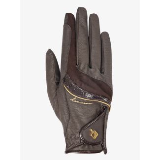 LeMieux Competition Gloves-Brown