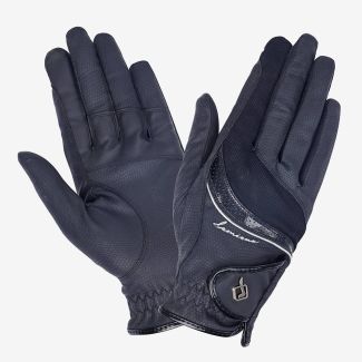 LeMieux Competition Gloves-Navy