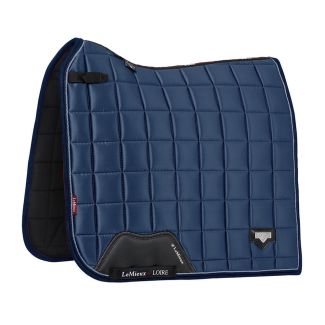 LeMieux Loire Satin Dressage Saddle Pad Atlantic