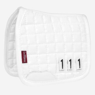 LeMieux Toy Pony Dessage Saddle Pad White