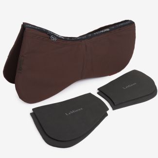 LeMieux Prosorb Plain 2 Pocket Half Pad Brown
