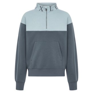 LeMieux Young Rider Kate Quarter Zip Sweat Petrol