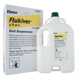 Elanco Flukiver Sheep Wormer