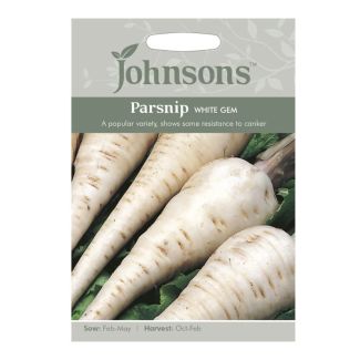 Johnsons Parsnip White Gem Seeds