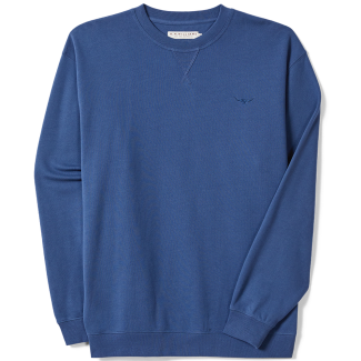 RM Williams Mens Mini Longhorn Sweatshirt French Navy