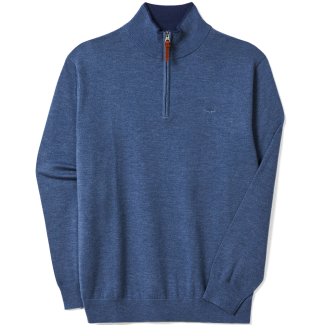 RM Williams Mens Ernest Sweater Indigo