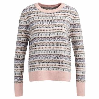 Barbour Womens Peak Crew Neck Fairisle Knit Jumper