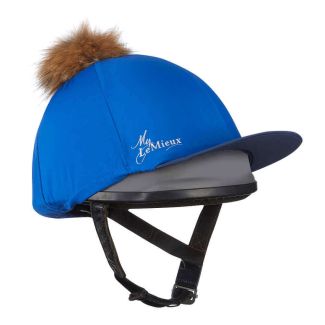 LeMieux Pom Pom Hat Silk Benetton Blue