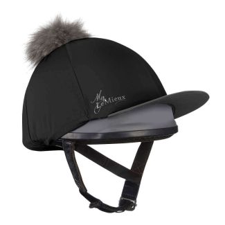 LeMieux Pom Pom Hat Silk Black