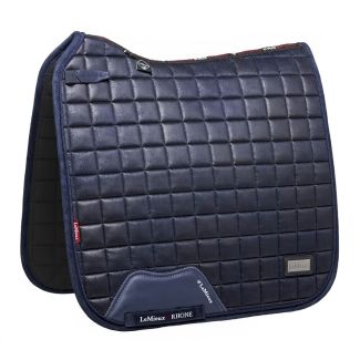 LeMieux Rhone Dressage Saddle Pad Vintage Navy