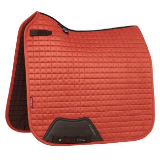 LeMieux ProSport Suede Dressage Saddle Pad Sienna