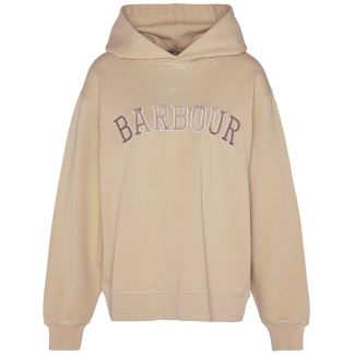 Barbour Womens Northumberland Hoody White Pepper