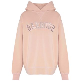 Barbour Womens Northumberland Hoody Mahogany Rose