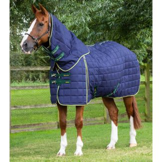 Premier Equine Lucanta Heavy Stable Rug With Neck Cover 450g