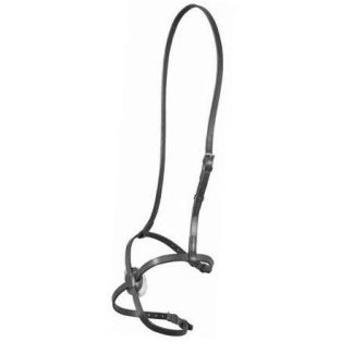 Jeffries Falcon Grackle Noseband Black - Chelford Farm Supplies