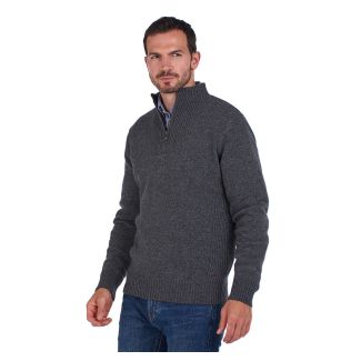 Barbour Mens Nelson Essential Half-Zip Sweater