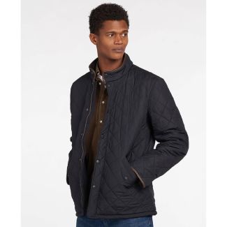 Barbour Mens Powell Quilted Jacket Navy
