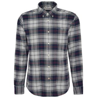 Barbour Mens Kyeloch Tailored Fit Shirt Blue Granite
